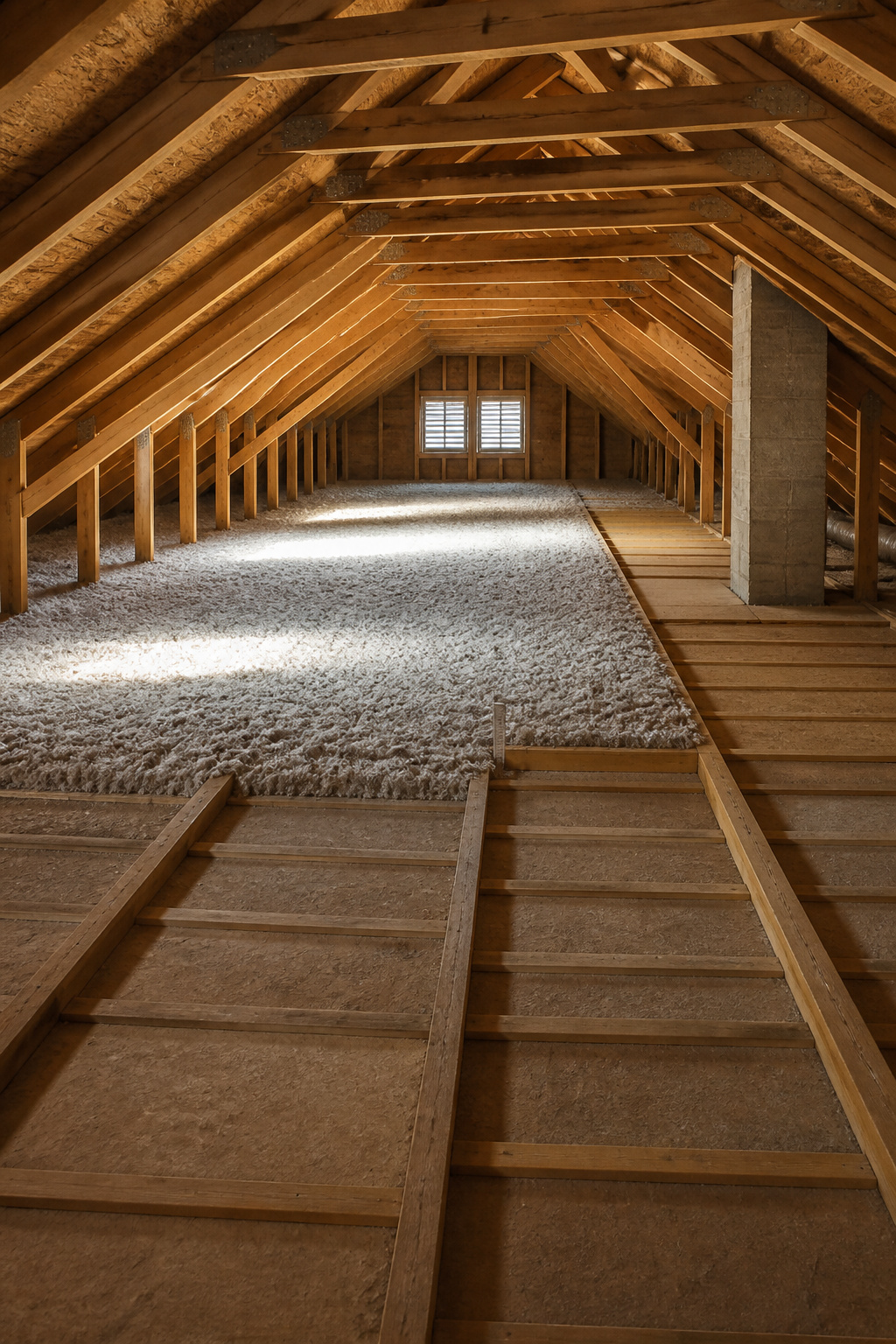 How to Cool Upstairs with Air Conditioning: 10 Steps for 2026 2 Attic insulation with visible air leaks and warm temperatures.