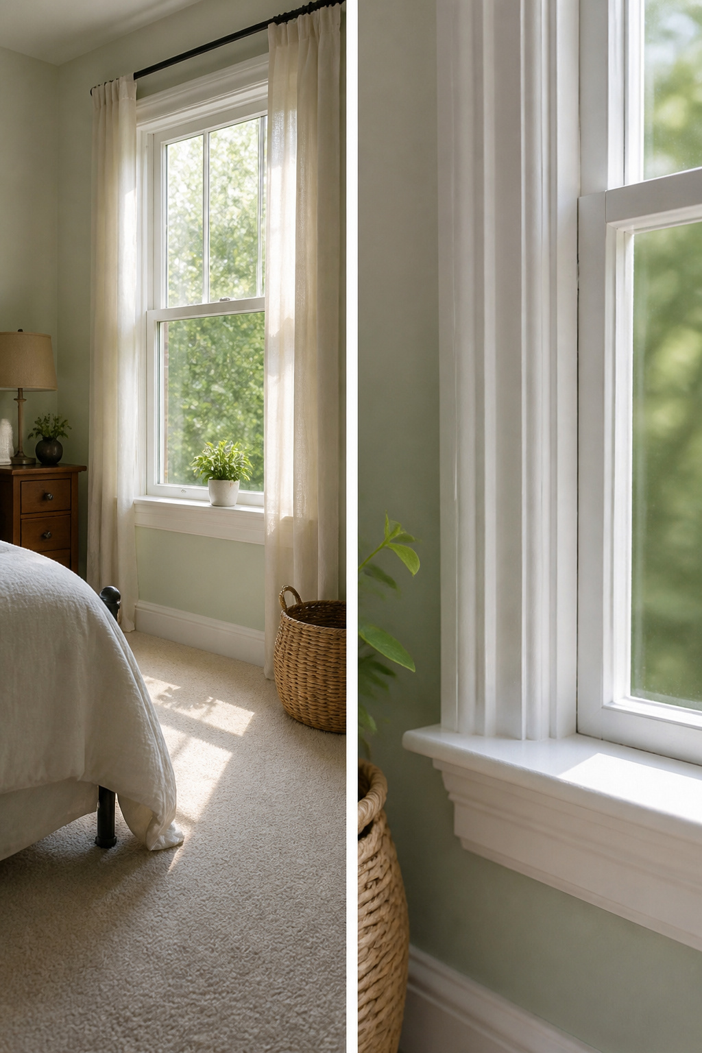 How to Cool Upstairs with Air Conditioning: 10 Steps for 2026 4 Cracks around window frames and door jambs in a house.